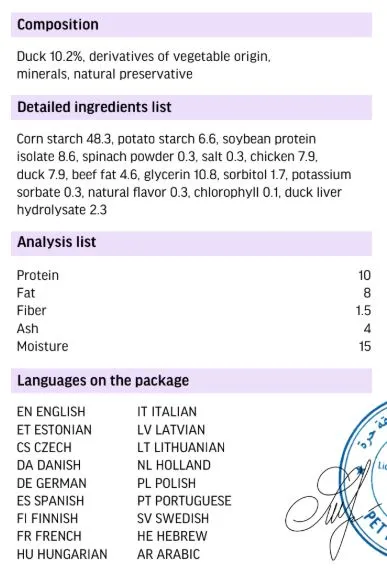 Dog Fest Dental Treats For Adult Dogs -Chewy Roll -Duck 100g (1).webp