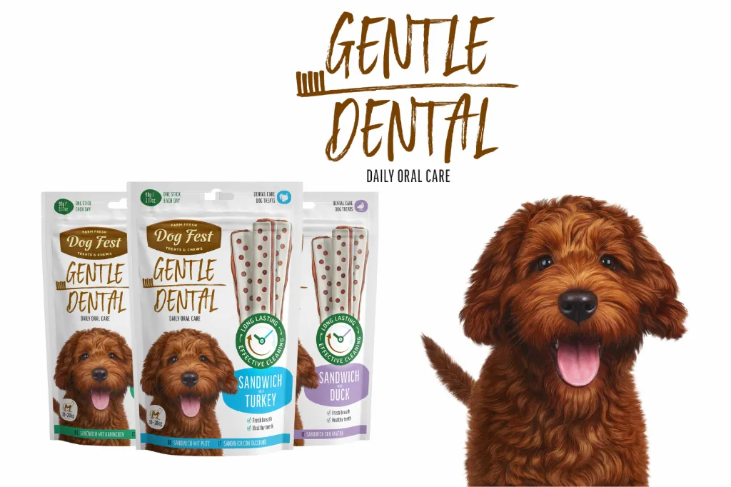 Dog Fest Dental Treats For Adult Dogs -Sandwich -Duck 90g.webp