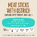 Dog Fest Meat Sticks With Ostrich For Adult Dogs[Weight - 45g] (1).webp