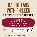 Dog Fest Rabbit Ears With Chicken For Puppies - 90g (3.17oz)[Weight - 90g] (1).webp