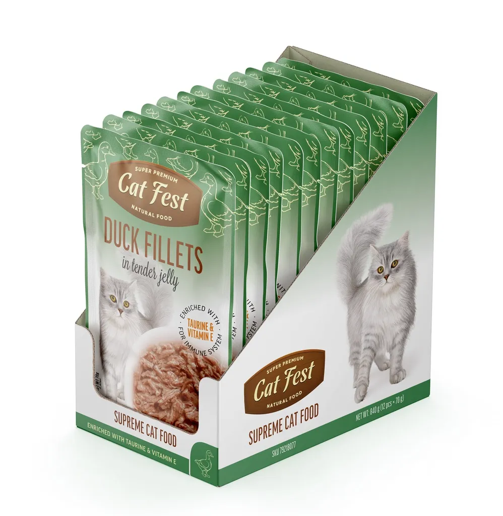 Cat Fest Duck Fillets In Tender Jelly For Cats 70g (1).webp