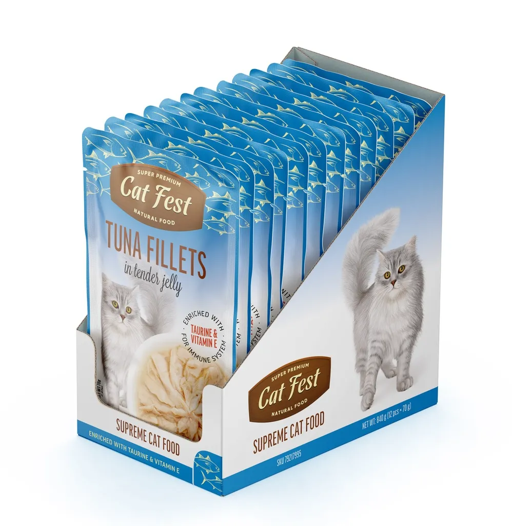 Cat Fest Tuna Fillets In Tender Jelly For Cats 70g (1).webp