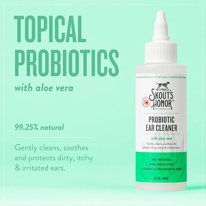 SKOUT'S HONOR | PROBIOTIC EAR CLEANER | 118 ml