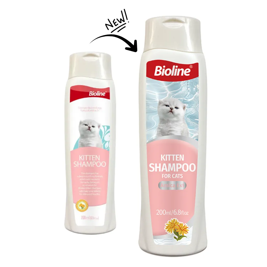 [6970117123852] Bioline Kitten Shampoo 200ml[Volume - 200ml].webp
