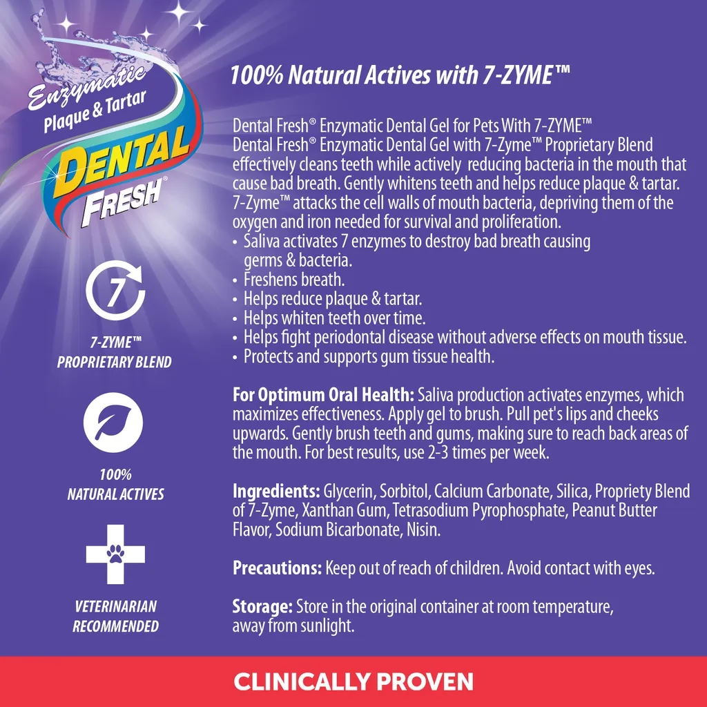 Synergy Labs Dental Fresh Enzymatic Plaque & Tartar Dental Gel 2.5 oz - 70.87 g.webp