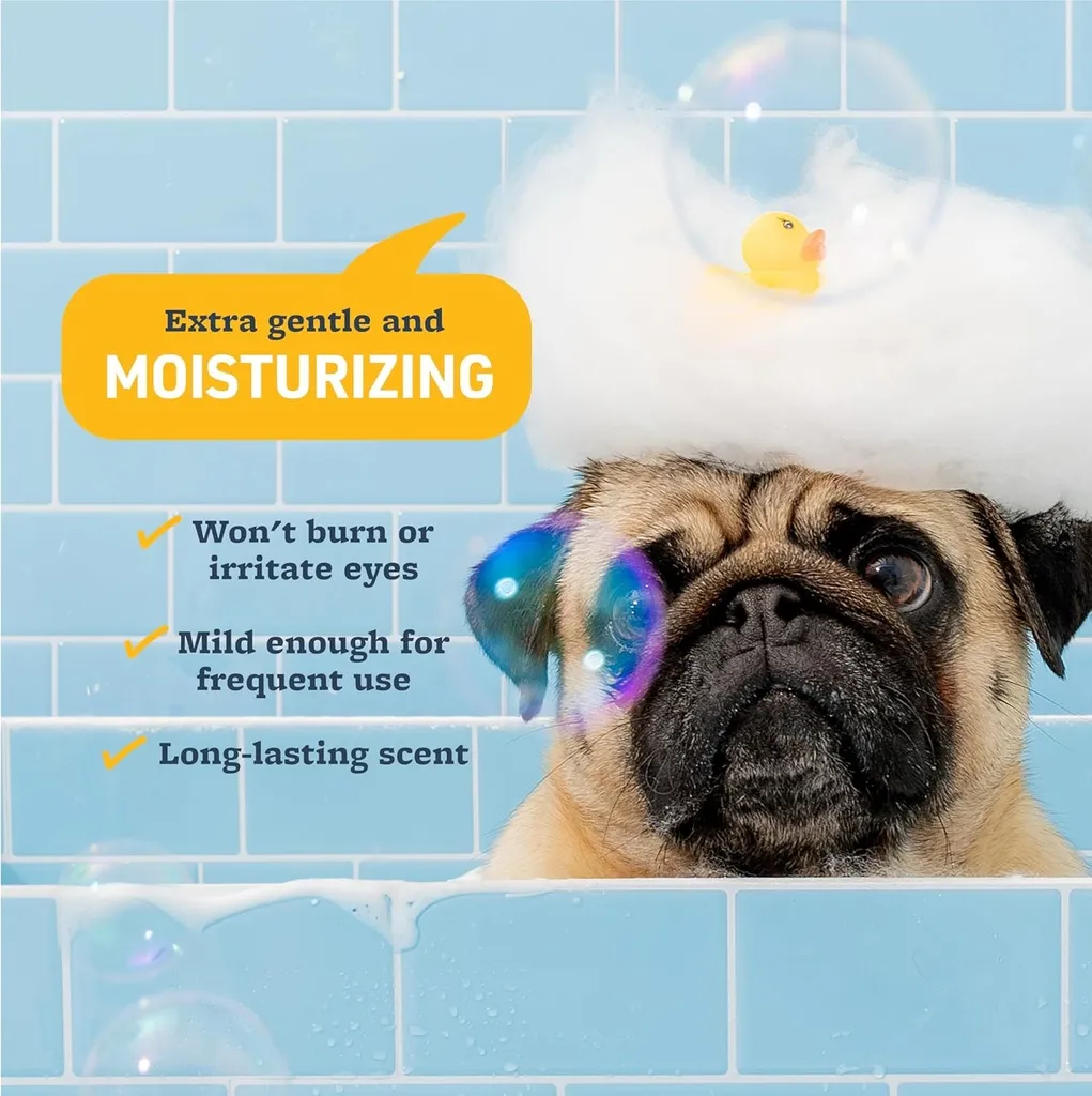 Synergy Labs Veterinary Formula Solutions Puppy Love Extra Gentle & Tearless Shampoo 17oz - 503ml (3).webp