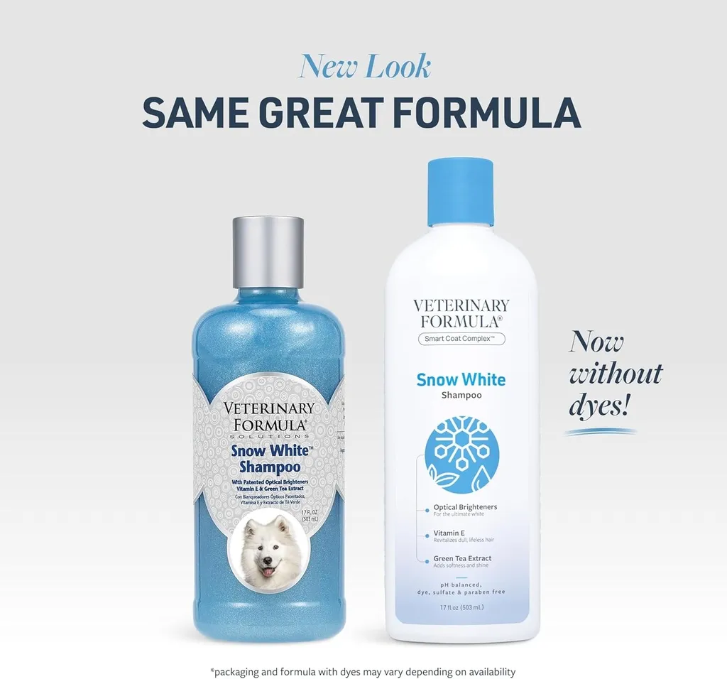 Synergy Labs Veterinary Formula Solutions Snow White Shampoo 17oz - 503ml.webp