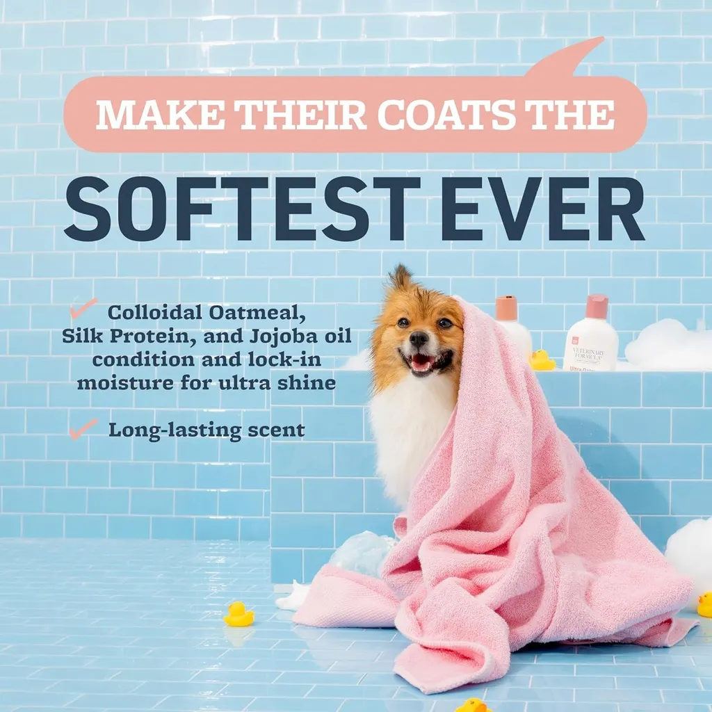 Synergy Labs Veterinary Formula Solutions Ultra Oatmeal Moisturizing Conditioner 17oz - 503ml (2).webp