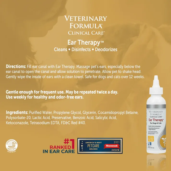 Synergy Lab Ear Therapy For Dog & Cat[Volume - 118ml] (2).webp