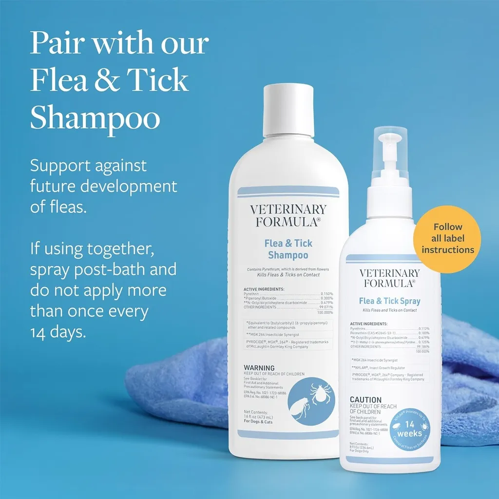 Synergy Labs Veterinary Formula Flea & Tick Spray 237ml (8 Fl Oz) (5).webp