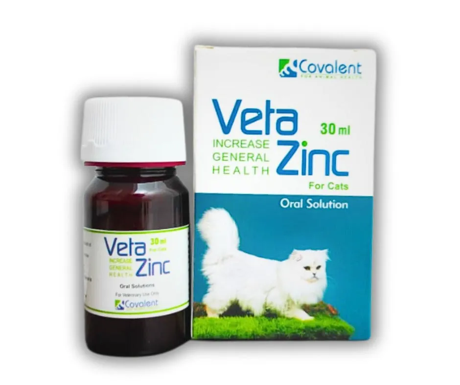 CovalentVetaZincOralIncreaseGeneralHealthForCats30ml.webp