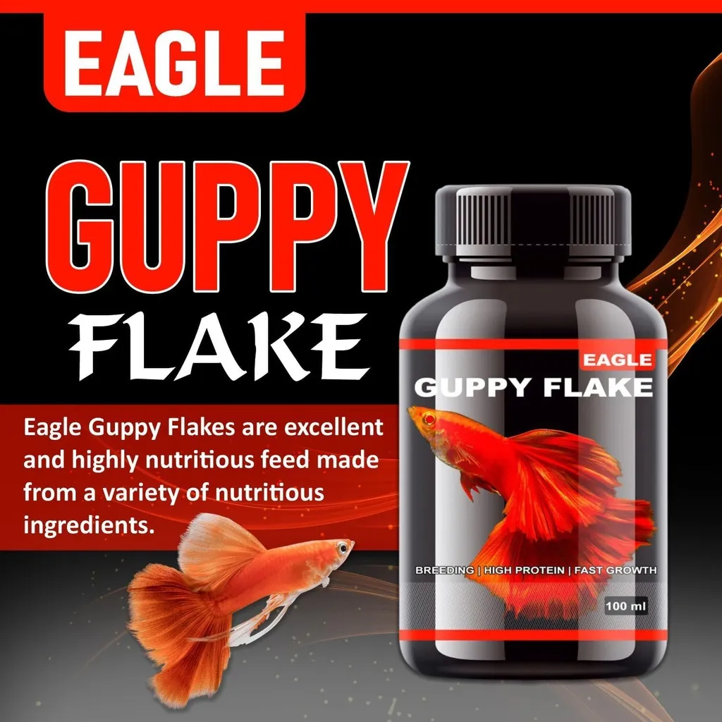 Horizone Eagle Guppy Flakes - 100ml (5).webp