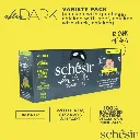 Schesir After Dark In Pate' Variety Pack For Cat 960g (80g x12 Cans) - 4 Flavors ( 3 Cans Each Flavor).webp