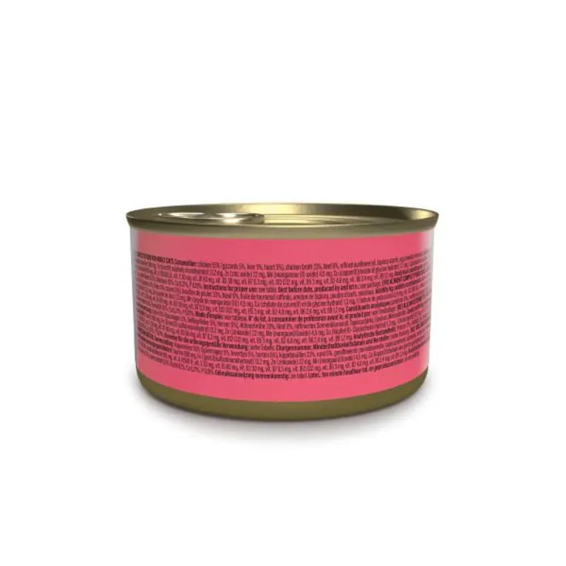 Schesir After Dark Wholefood In Broth For Cat - Chicken With Beef 80g (Min Order- 12 Cans) (1).webp