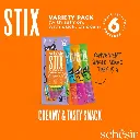Schesir Stix Treat Variety Pack  6x15g - Mixed Flavors_ Chicken,Duck & Salmon, (Min Order- 12 Pack) (4).webp