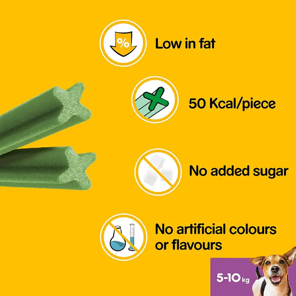 PEDIGREE | DENTASTIX (DOG) - 5-10 kg | 7 sticks