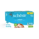 Schesir Complete & Balanced Nutrition Wet Cat Food in Jelly Can [Multi pack] Tuna 6X50g