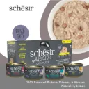 Schesir After Dark Pate' Variety Pack for Cat 80g x12 Cans 4 Flavors ( 3 Cans each Flavor)