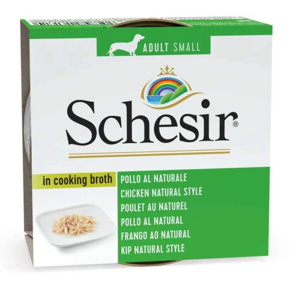 Schesir Dog Wet Food 85g Chicken Natural Style