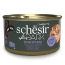 Schesir After Dark Wholefood in Broth for Cat 80g Chicken with Duck