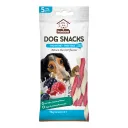 Howbone Dog Snacks Two in One Twist Stick 80g (5pcs) Goat's Milk+Mixberry