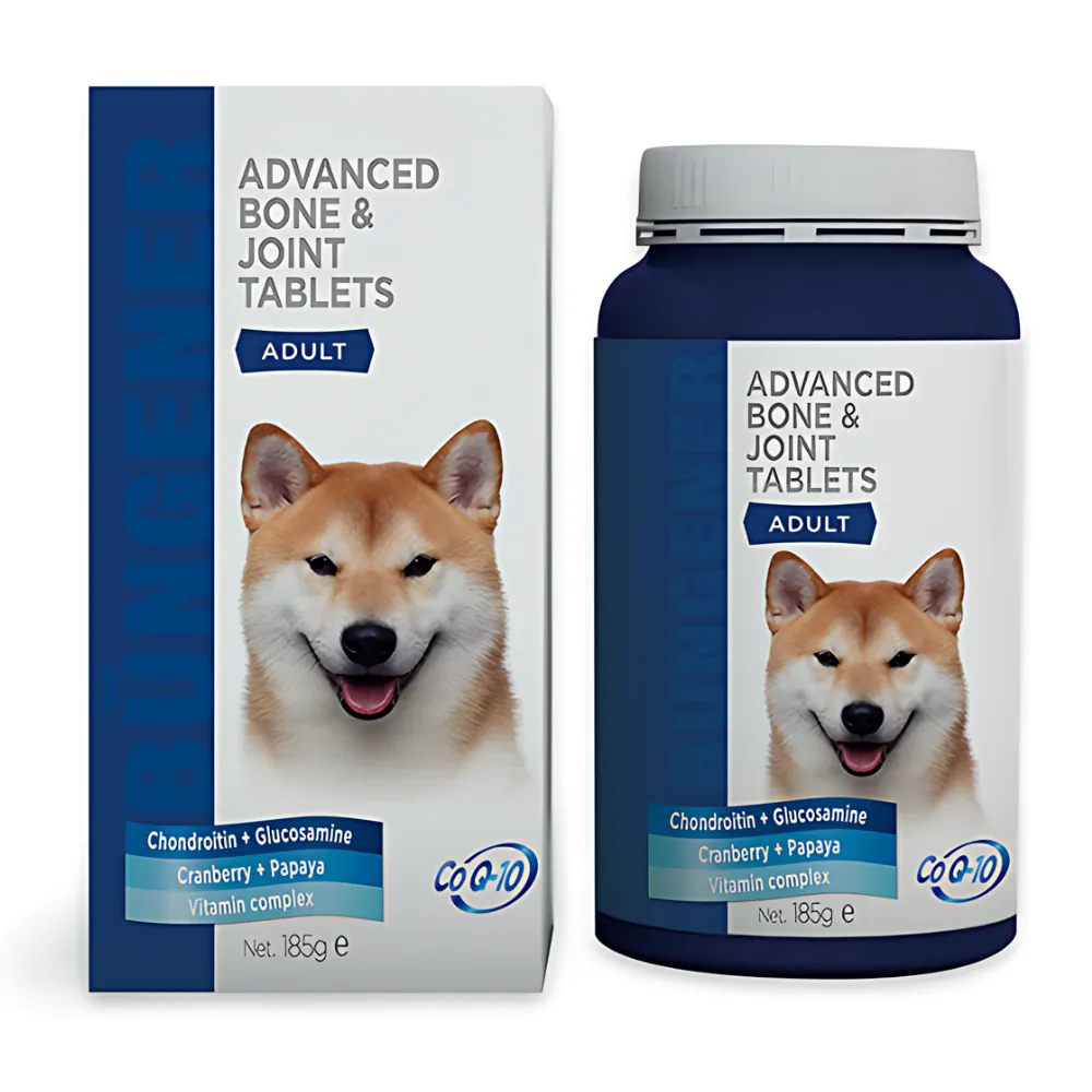 Bungener Advanced Bone & Joint Tablets for Adult Dogs 185g
