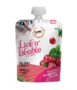 Gnawlers Lick 'n' Lickable Cat Treats 100g Salmon & Cranberry