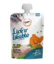 Gnawlers Lick 'n' Lickable Cat Treats 100g Tuna & Pumpkin