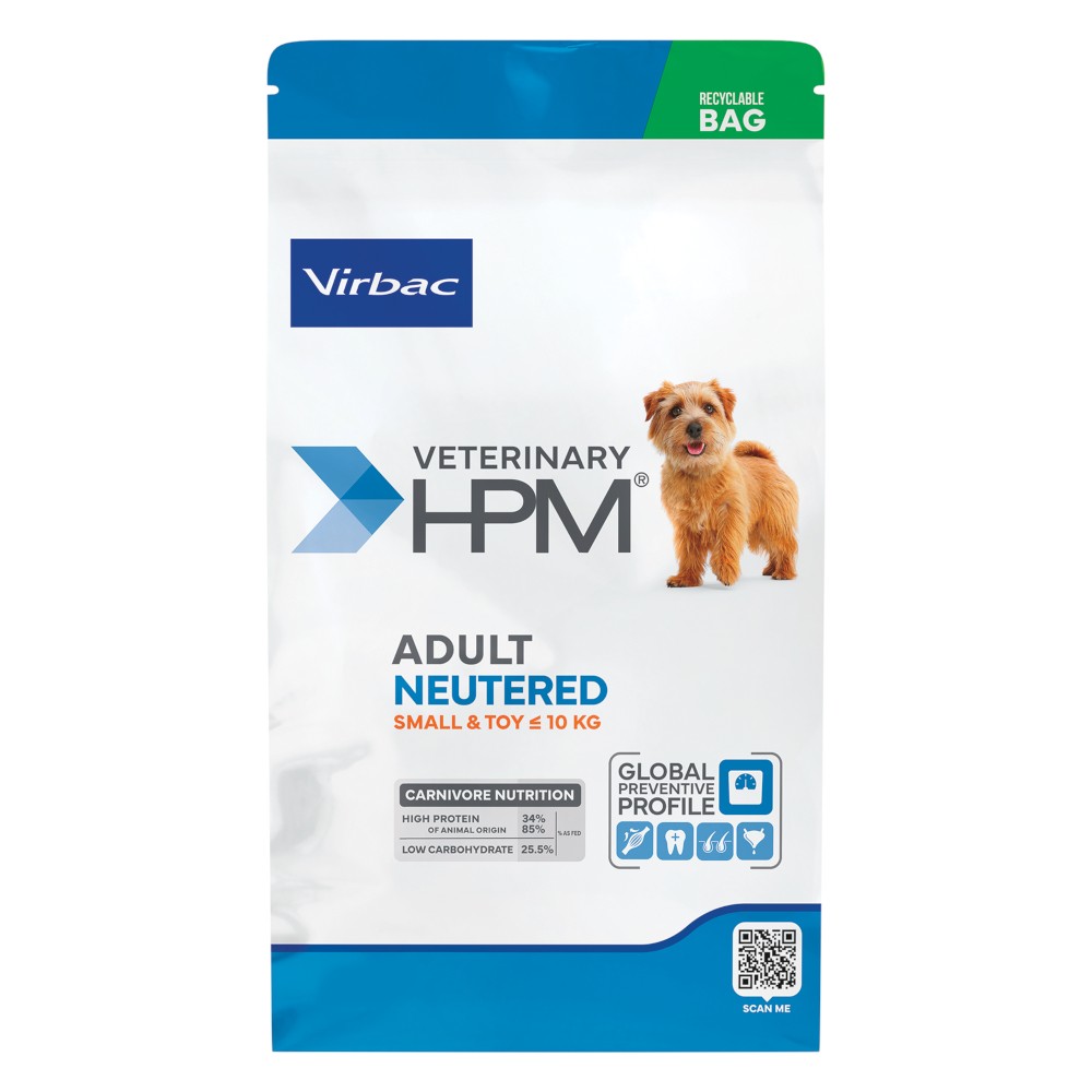 VIRBAC | Adult Neutered Dog Small & Toy | 3 kg