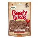 Dentalight Beefy Licious Jerky Treats For Dogs 70g Cube of Beef