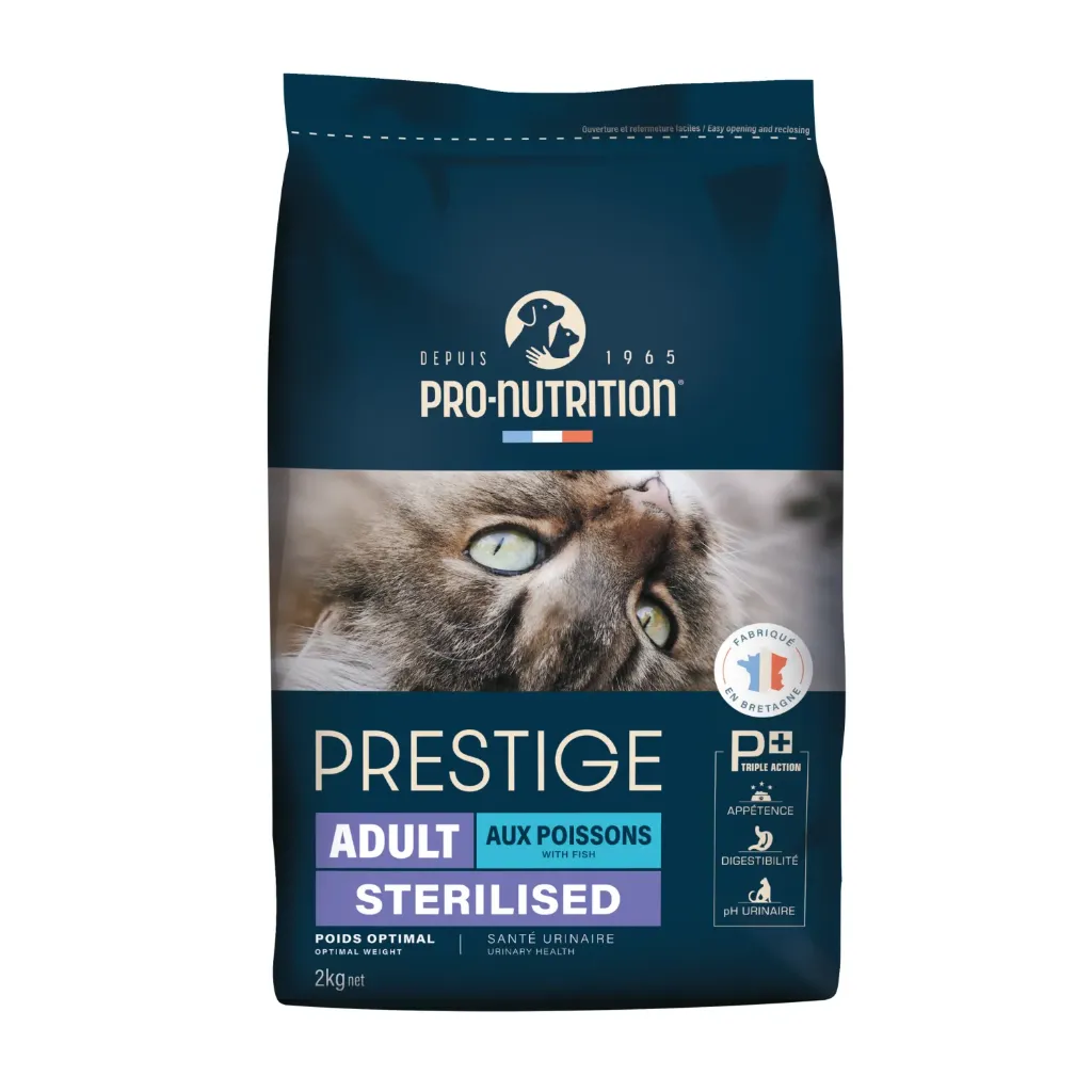 Pro Nutrition Prestige Adult Sterilised Cat 2Kg Fish