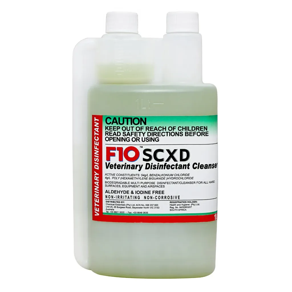 F10®SCXD Veterinary Disinfectant & Cleanser 1L