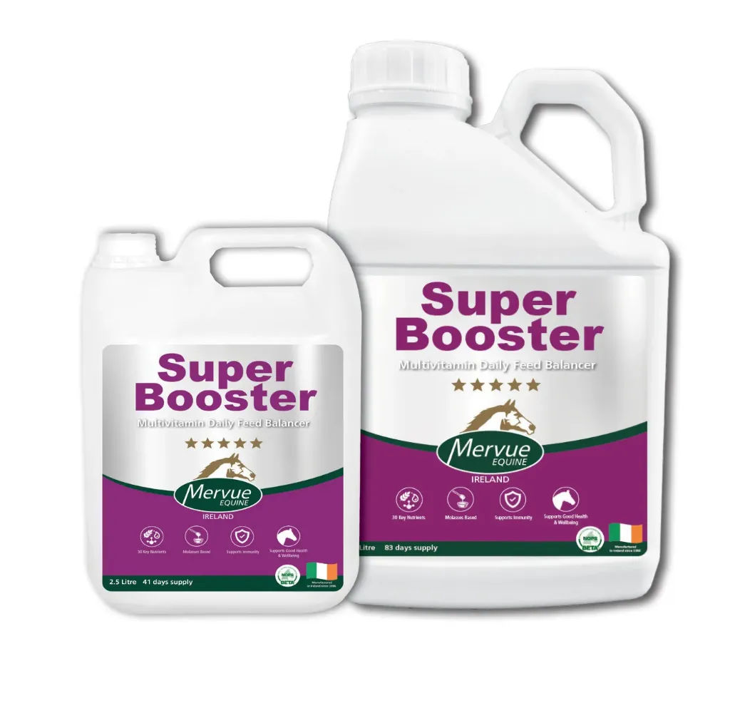 MERVUE Super Booster Syrup 5L Multivitamin daily feed balancer for Horses