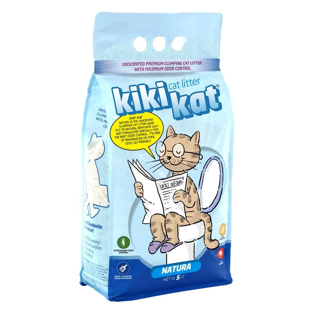 KIKI KAT Cat Litter Natural Unscented 5L