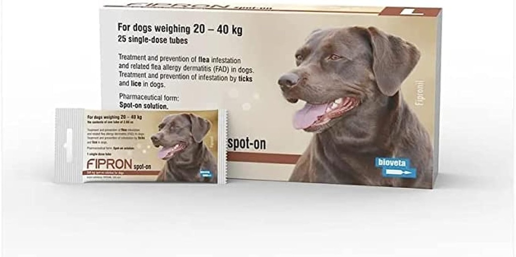 BIOVETA Fipron Dog L 268 mg