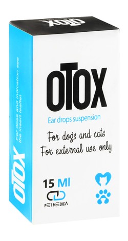 PET MEDICA | OTOX Ear Drops | 15 ml