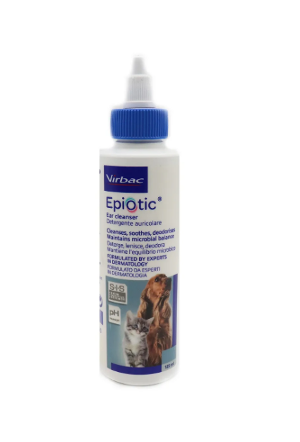 VIRBAC Epi-Otic Ear Cleanser For Dogs & Cats 125 ml