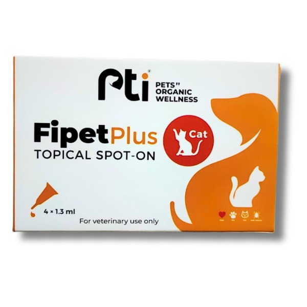 PTI Fipet Plus Cat 4 Ampoules