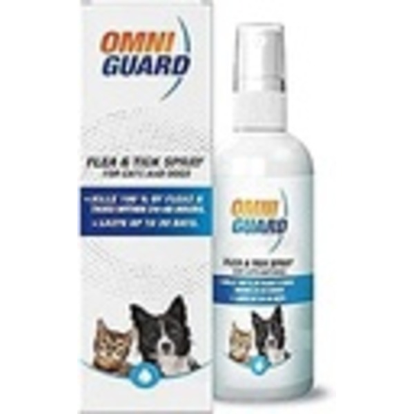 OMNIMAX Omniguard Fleas & Ticks Spray 250 ml (Egypt Stock)
