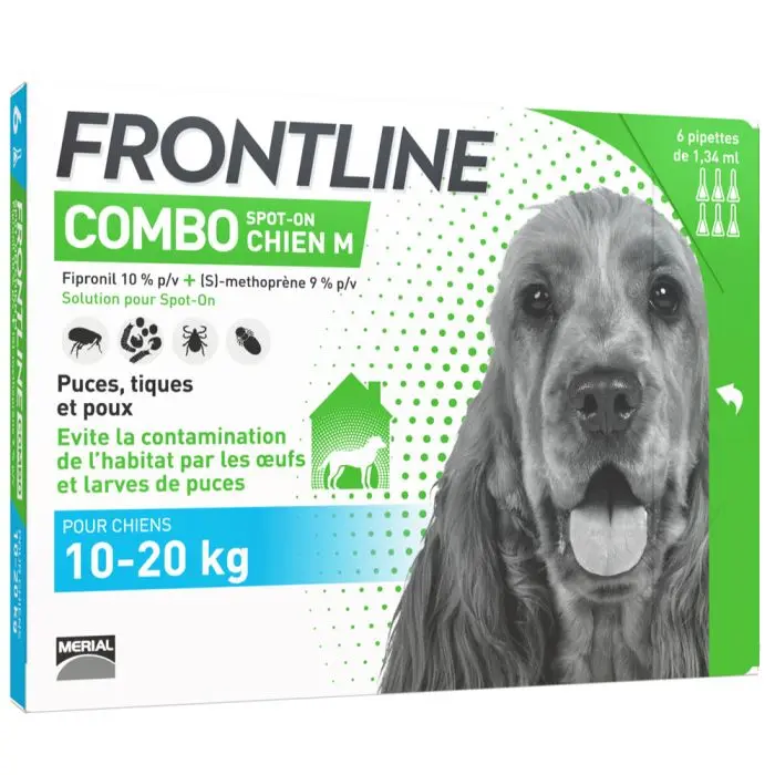 BOEHRINGER INGELHEIM Frontline Combo Dog M 10-20 kg 3 Pipettes