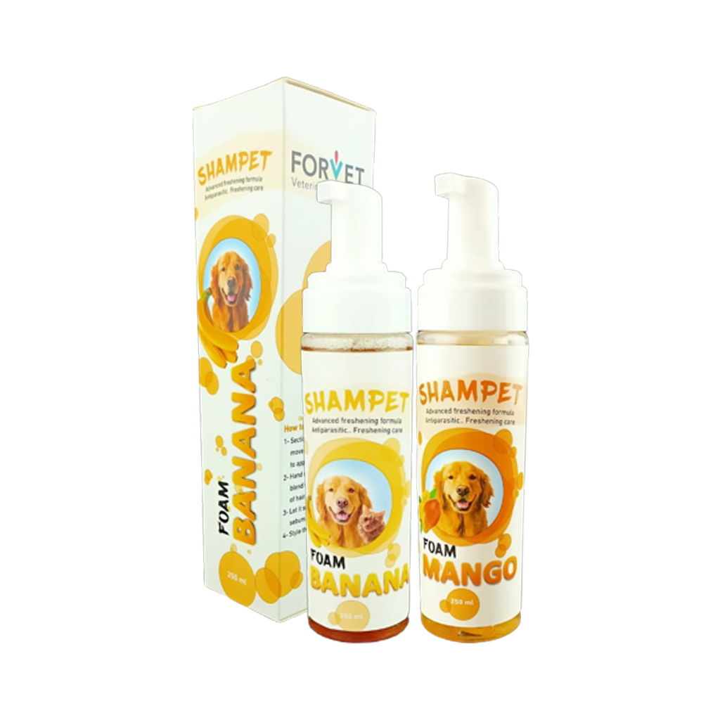 FOR VET | SHAMPET (Foam) - Banana | 250 ml