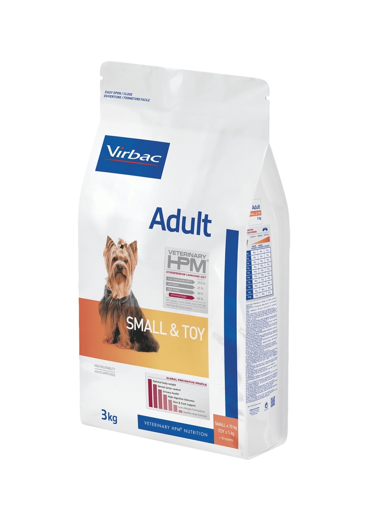 VIRBAC | Adult Dog Small & Toy | 3 kg