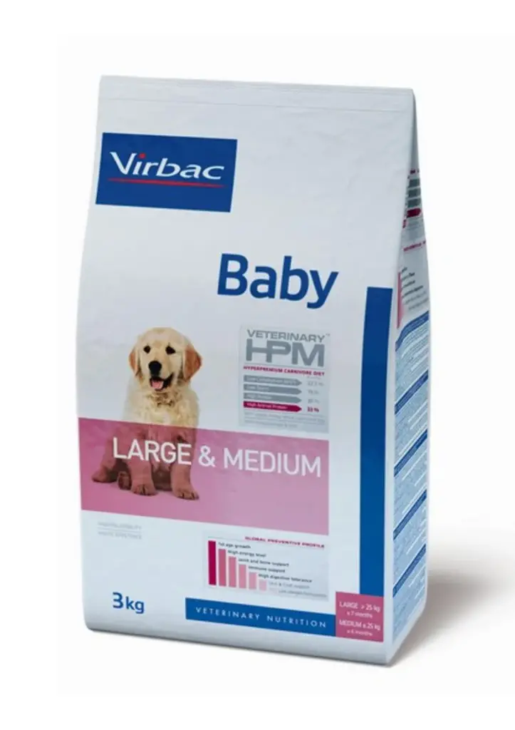 VIRBAC Baby Dog Large & Medium 3 kg