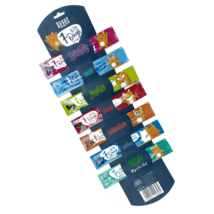 ORGO | 7 Days Treat Sticks - Cat | 7 pieces