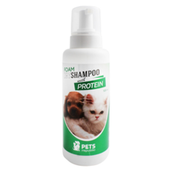 PETS REPUBLIC Foam Dry Shampoo Protein 520 ml