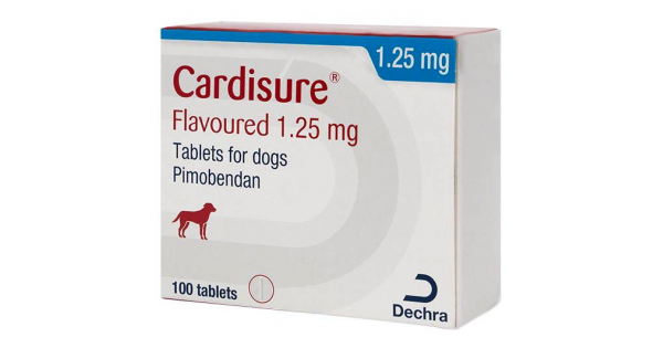 DECHRA Cardisure 1.25 mg 10 Tablets