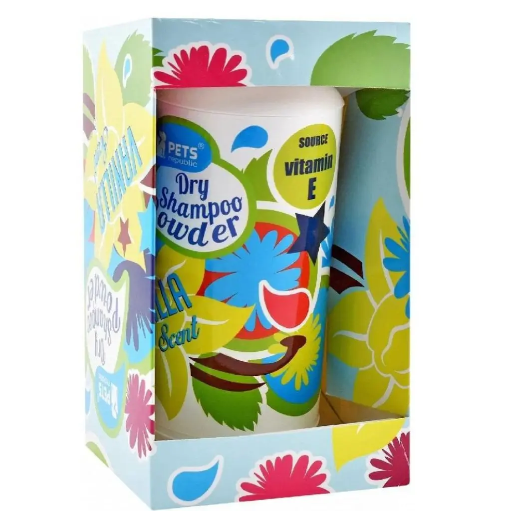 PETS REPUBLIC Dry Shampoo Powder Vanilla 500 gm