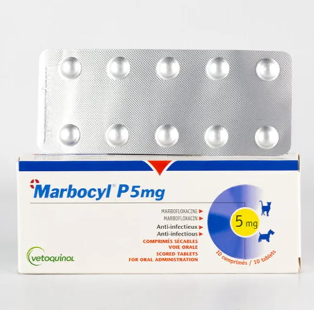 VETOQUINOL | MARBOCYL P 5 mg | 10 tablets