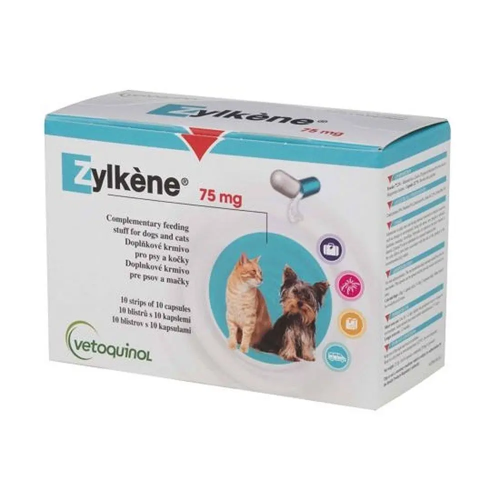 VETOQUINOL Zylkene 75 mg 10 tablets