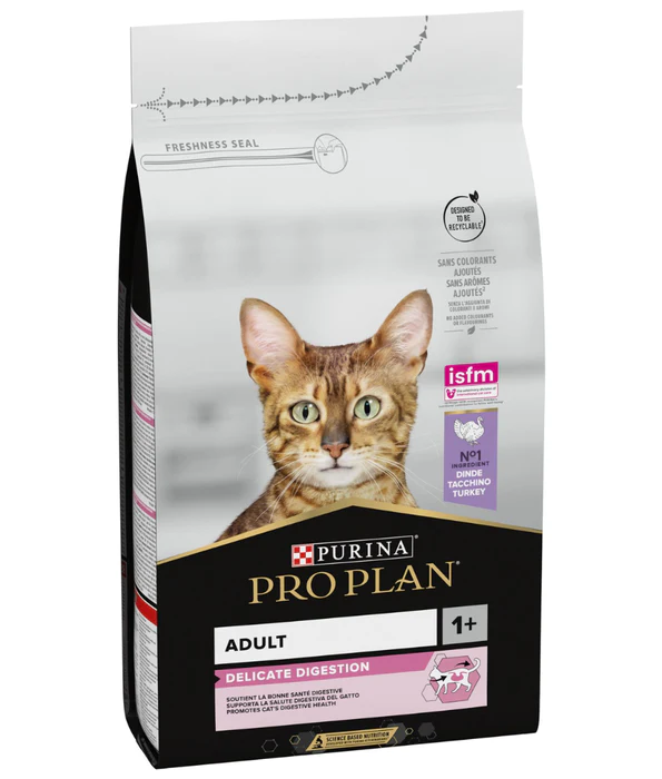 PROPLAN | CATS - Delicate Adult Rich in Turkey | 1.5 kg